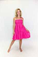 Load image into Gallery viewer, Summer Solution Tie Strap Dress
