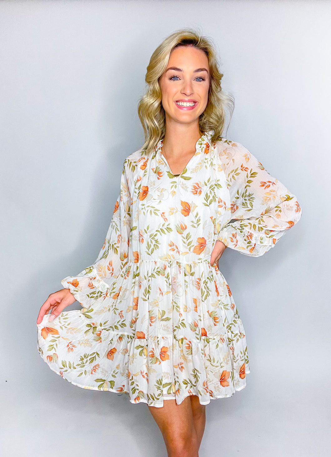 Kick In The Bud Floral Dress