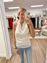Load image into Gallery viewer, Halter Call Drape Top
