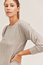 Load image into Gallery viewer, Brushed Crew Neck Long Sleeve Top
