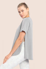 Load image into Gallery viewer, Pima Cotton Flow Top with Side Slits
