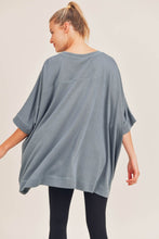Load image into Gallery viewer, Hi-Lo Cape Shirt
