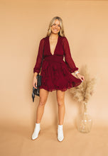 Load image into Gallery viewer, Ruffle Of Love Mini Dress
