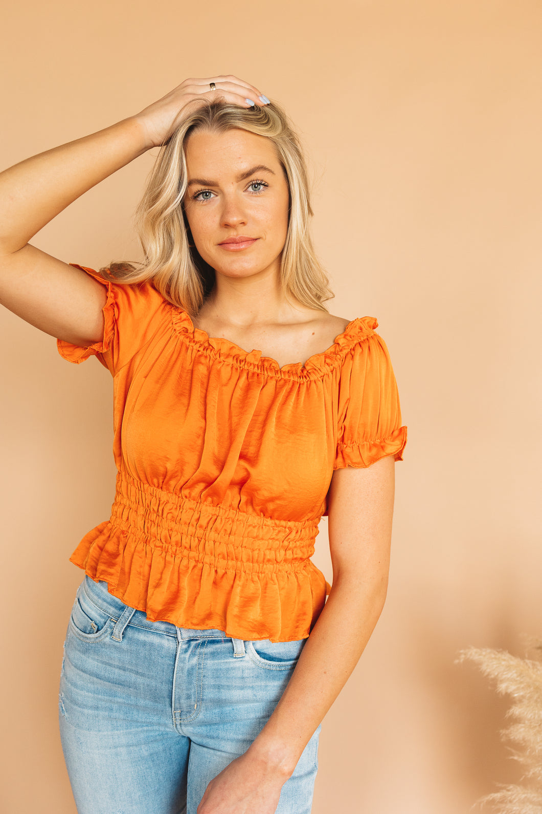 Orange You In Love Top