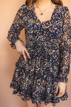 Load image into Gallery viewer, Driving Me Navy Dress
