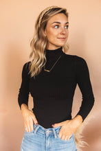 Load image into Gallery viewer, Black At It Turtleneck Sweater
