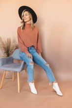 Load image into Gallery viewer, Crack A Style Turtleneck Sweater
