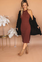 Load image into Gallery viewer, Simply Superb Ribbed Midi Dress

