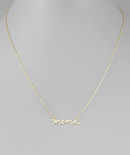 Load image into Gallery viewer, MAMA Necklace
