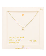 Load image into Gallery viewer, The Dot Pendant Necklace
