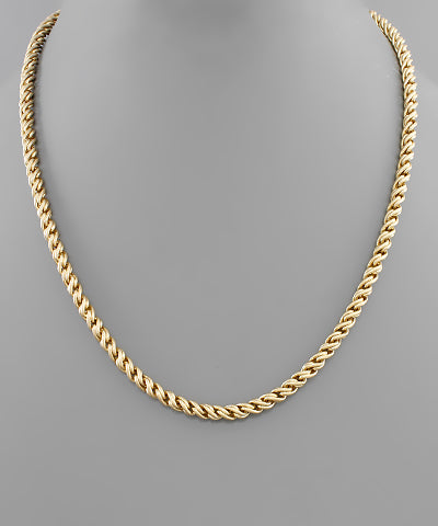 Twisted Chain Necklace