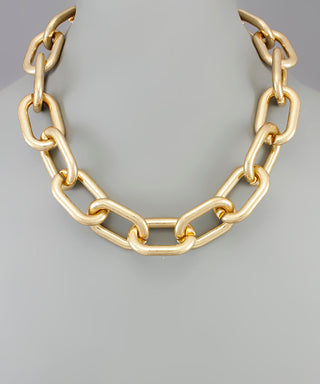 Bold CCB Chain Necklace