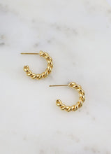 Load image into Gallery viewer, Orem Twisted Hoops
