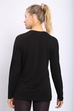 Load image into Gallery viewer, Tencel Longline Pullover with Curved Hem
