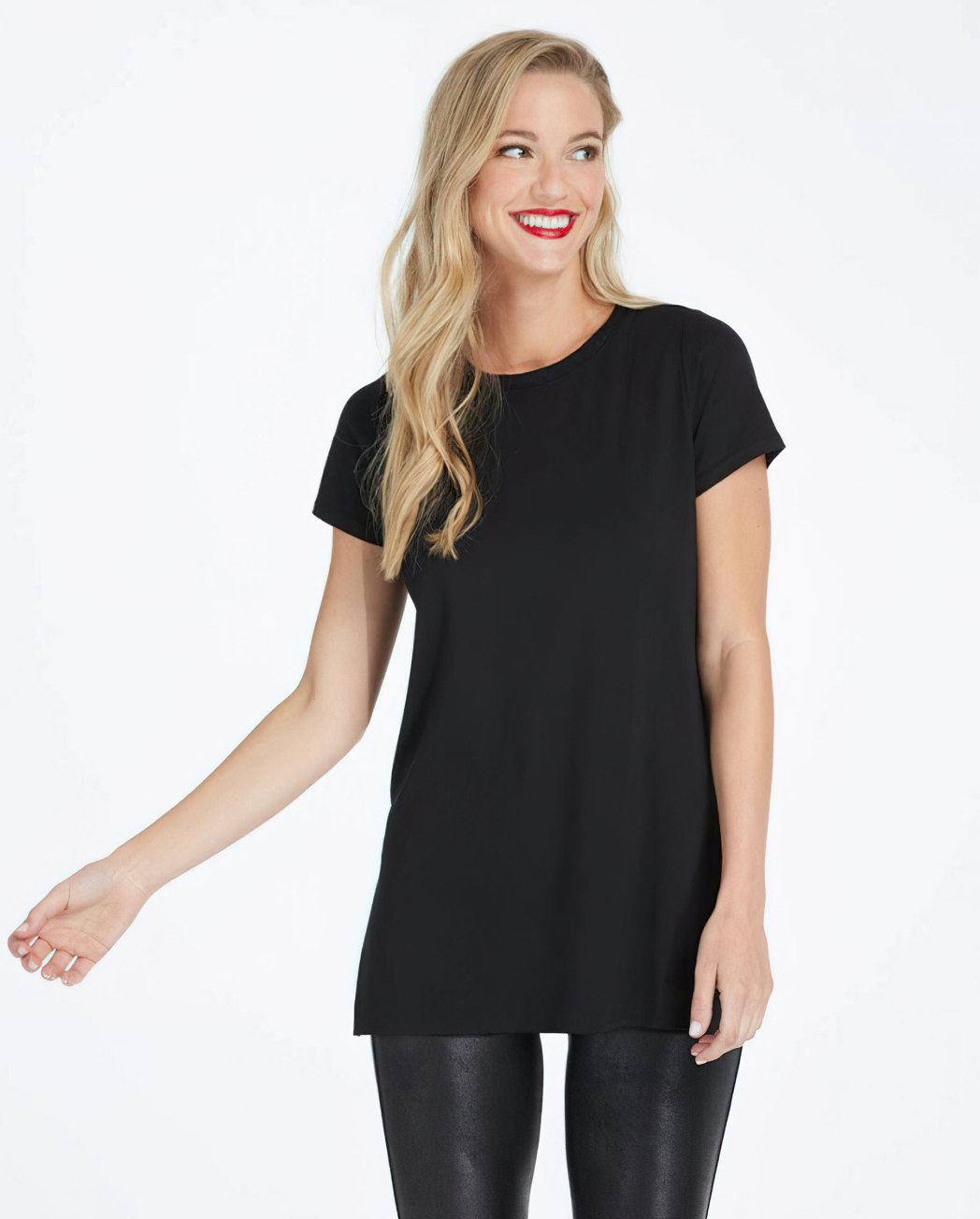 SPANX Perfect Length Top Short Sleeve Tee