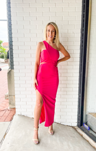 Load image into Gallery viewer, Waiting For The One Shoulder Dress
