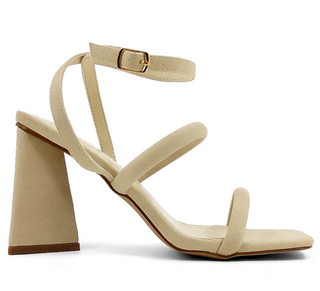 Evangeline Pyramid Heel Sandal