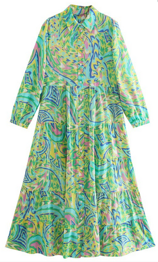 Tier For The Party Midi Dress