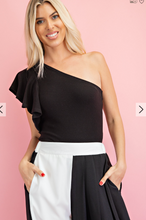 Load image into Gallery viewer, Forever In Love One Shoulder Bodysuit
