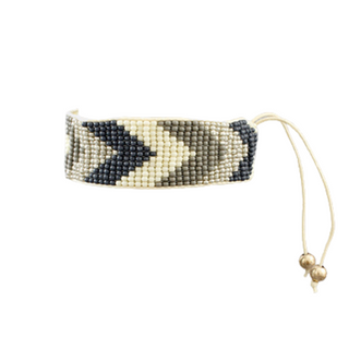 Chevron Beaded Bracelet