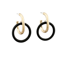 Load image into Gallery viewer, Color Ring Dangled Earrings
