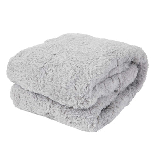 Plush Sherpa Throw Blanket