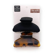 Load image into Gallery viewer, Recycled Plastic Medium Claw Clips - 2 Pack

