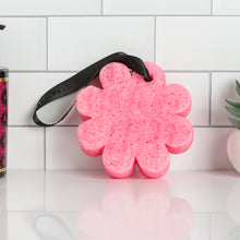 Load image into Gallery viewer, Spongelle Wild Flower Bath Sponge - Bulgarian Rose
