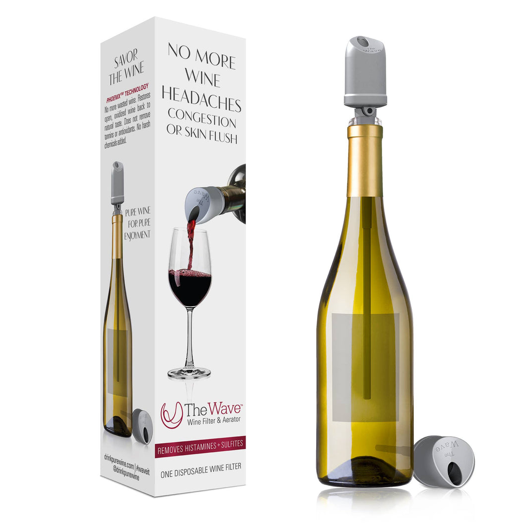 The Wave Wine Purifier And Aerator