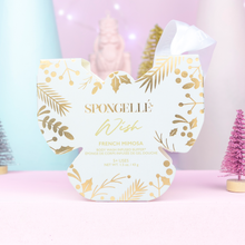 Load image into Gallery viewer, Spongelle Holiday Butterfly Bath Sponge - French Mimosa
