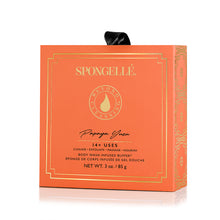 Load image into Gallery viewer, Spongelle Boxed Flower Sponge - Papaya Yuzu
