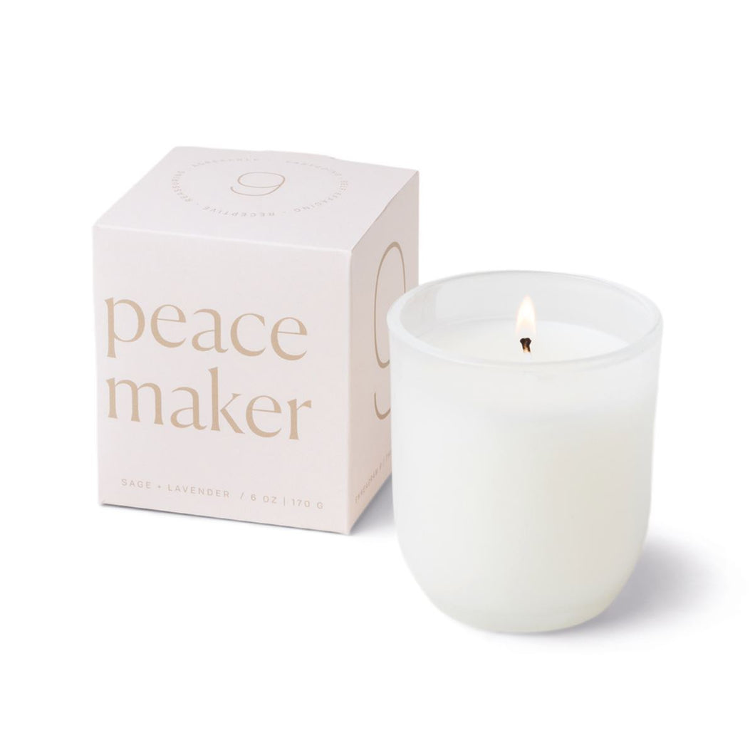 Paddywax Enneagram 9 Candle - Sage + Lavender