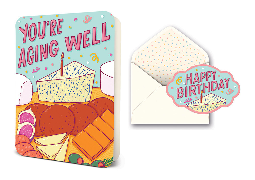You're Aging Well Deluxe Greeting Card