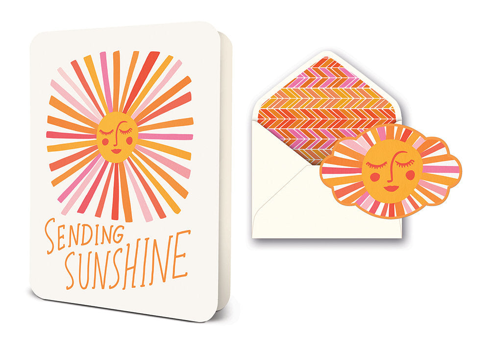 Sending Sunshine Deluxe Greeting Card