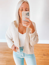 Load image into Gallery viewer, Feels Like Home Cropped Cardigan
