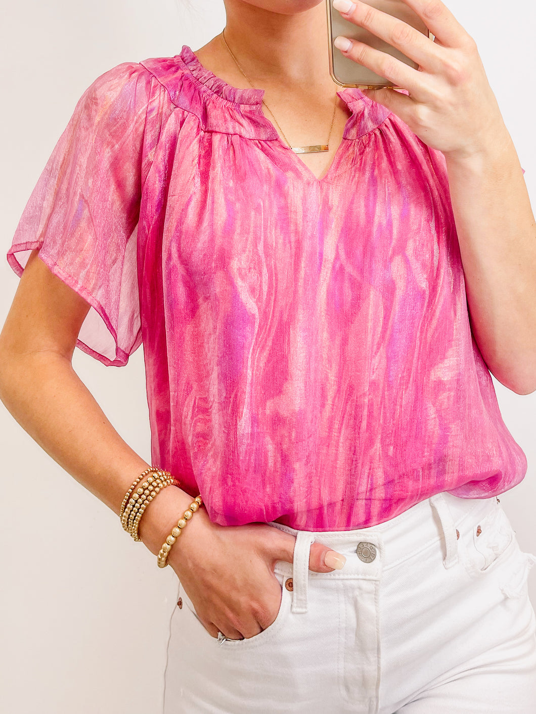 All For The Shimmer Top