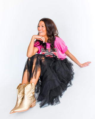 Make A Scene Ruffle Skirt