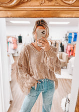 Load image into Gallery viewer, Time For Fringe Sweater
