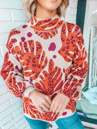 Hey Good Lookin' Animal Print Sweater