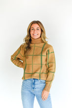 Load image into Gallery viewer, Very Plaid Things Turtleneck Sweater
