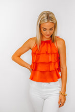 Load image into Gallery viewer, Ruffle Stuff Halter Top
