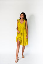 Load image into Gallery viewer, Cool For The Summer Tie Strap Dress

