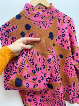 Hey Good Lookin' Animal Print Sweater