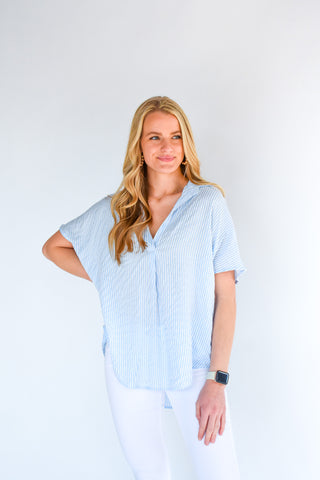 Serious Love Affair Striped Shirt
