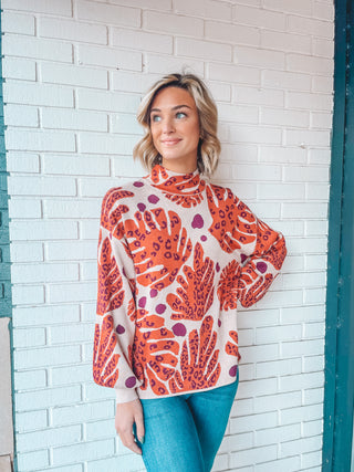 Hey Good Lookin' Animal Print Sweater