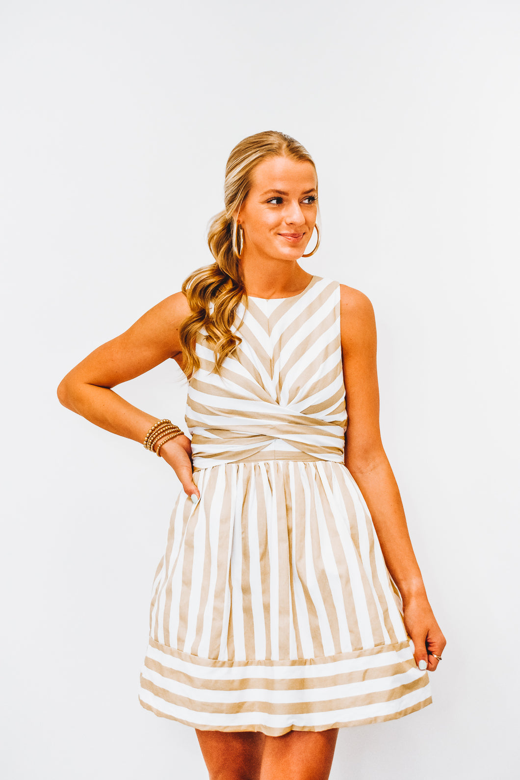 Going On Stripe Dress