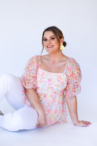 Feeling Bouquet Floral Top
