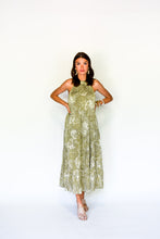 Load image into Gallery viewer, Wish You Were Tier Printed Midi Dress
