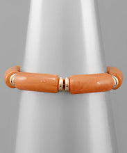 Load image into Gallery viewer, Acrylic And Metal Bead Bracelet
