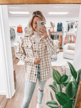 Load image into Gallery viewer, Tried And Trendy Plaid Shacket
